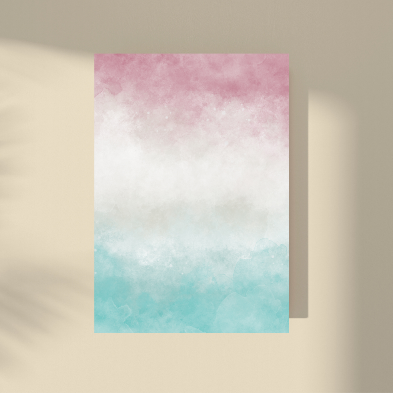 Abstract Pure - Colorful Pastel, Pink&Blue