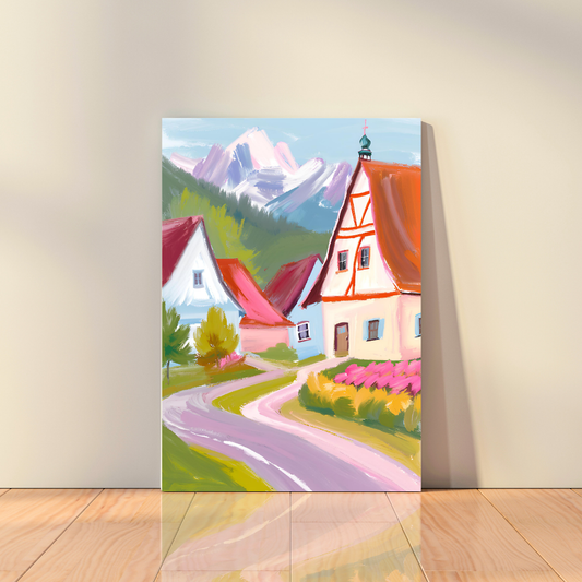 Canvas - Bavarian Village