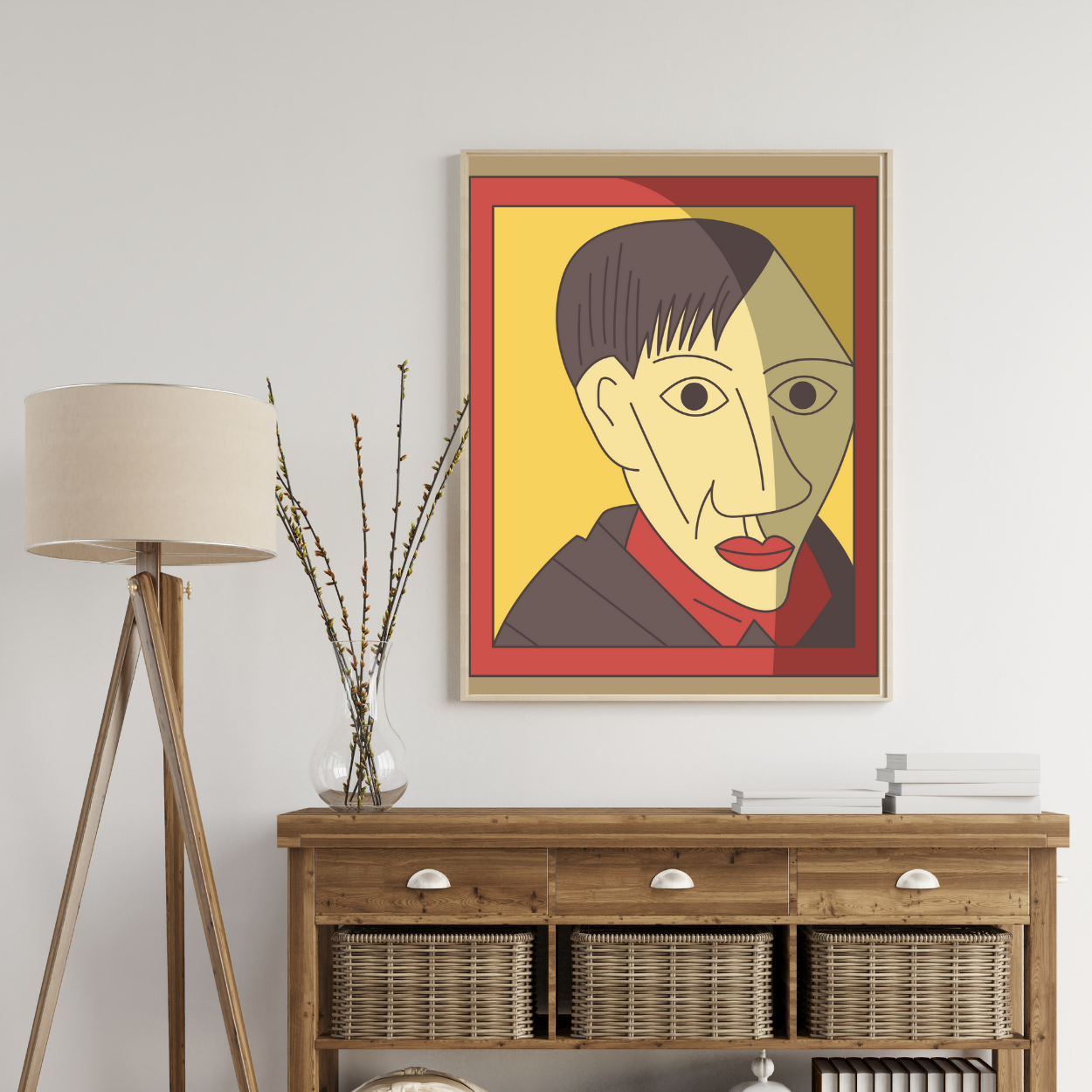 Pablo Picasso portrait