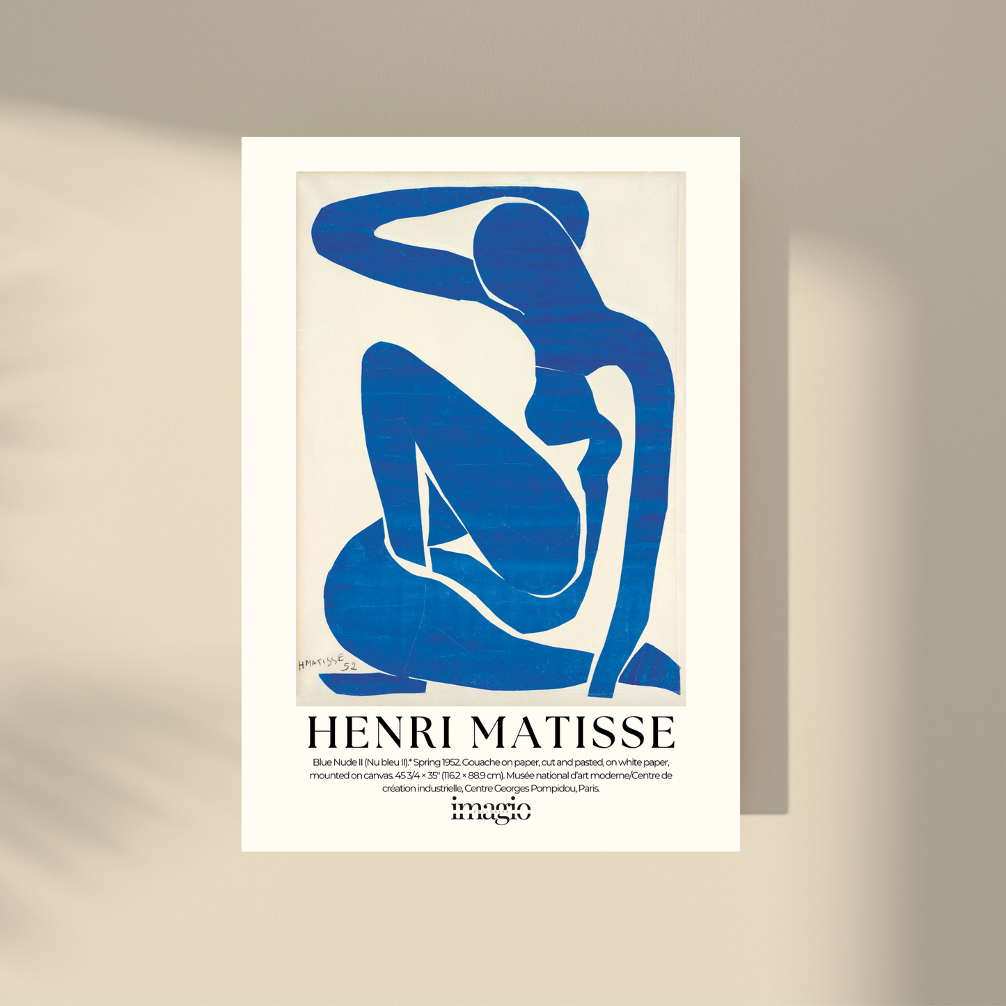 Henri Matisse - Blue Nude II