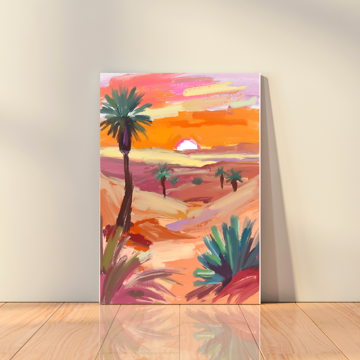 Canvas - Desert Oasis