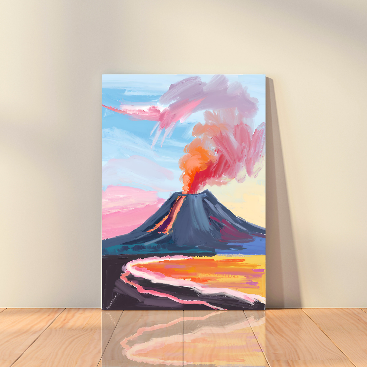 Canvas - Etna Volcano