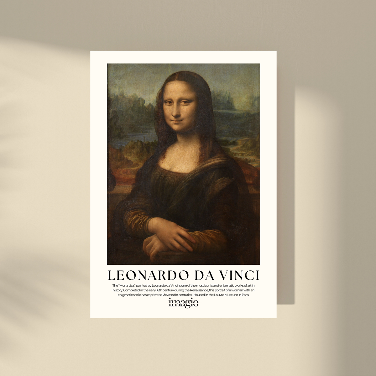 Leonardo da Vinci - Mona Lisa – Imagio