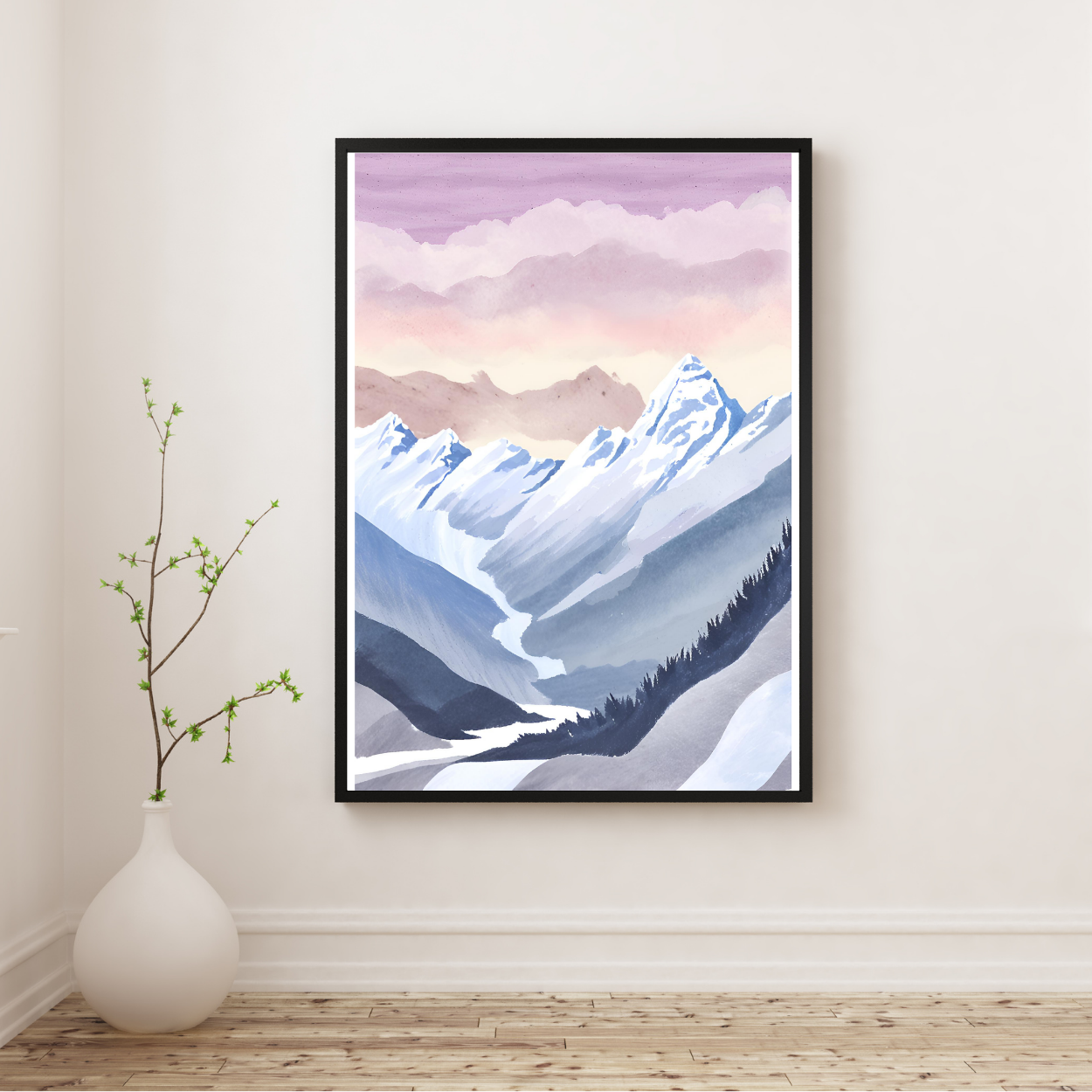 Snow Mountains No.1