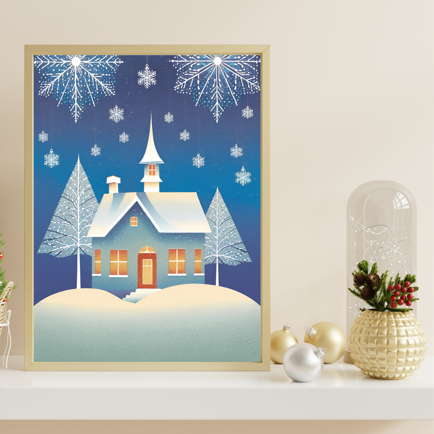 Hey, It's Christmas - Christmas Home Blue #2