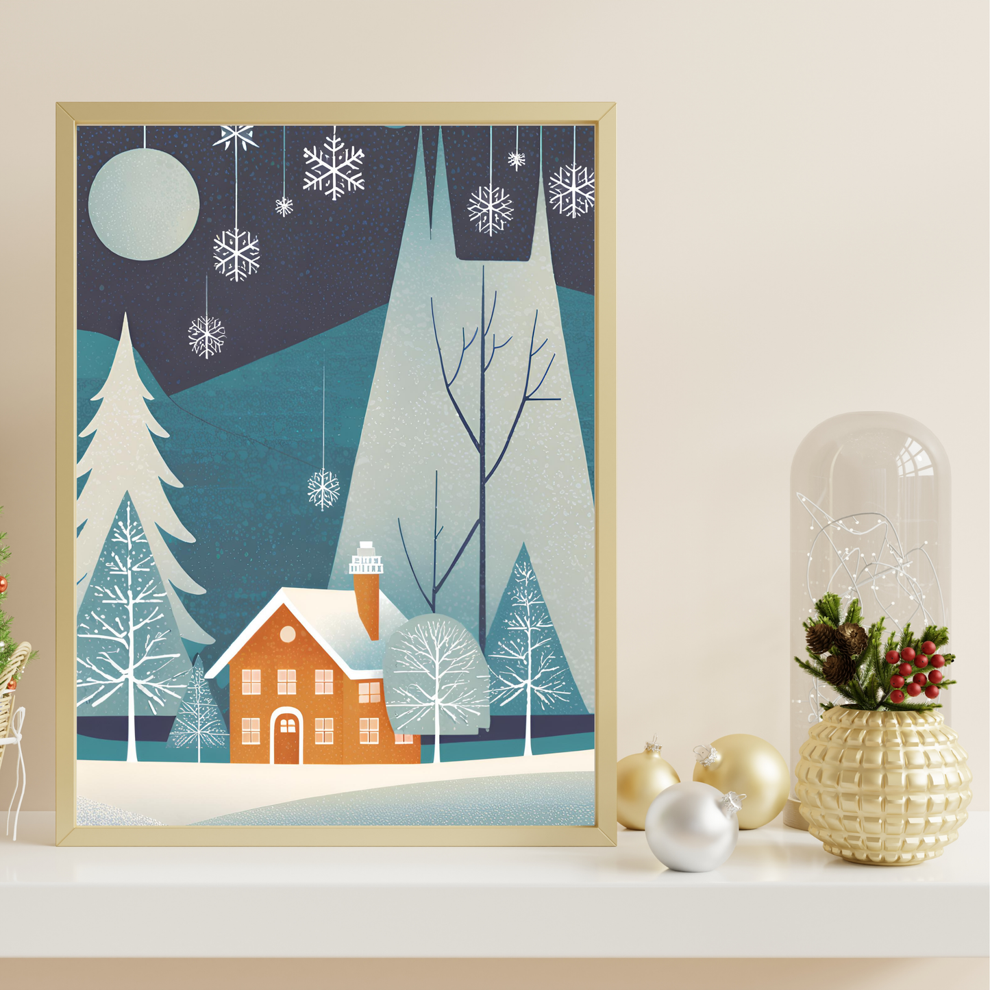 Hey, It's Christmas - Christmas Home Blue #3