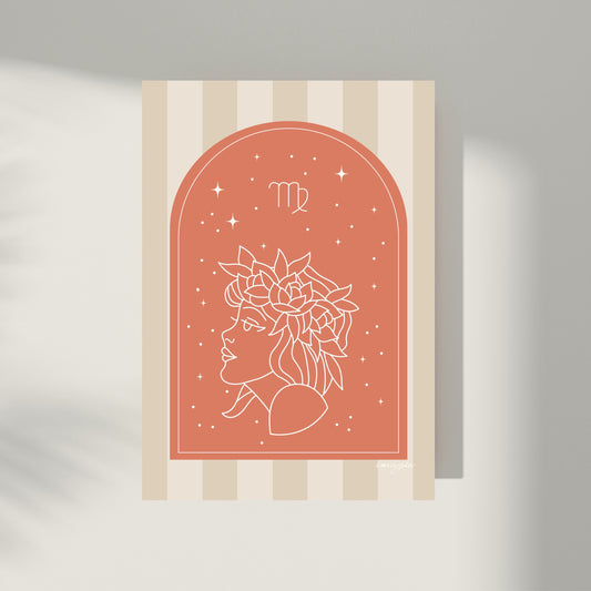 Virgo Poster - Told by the Stars