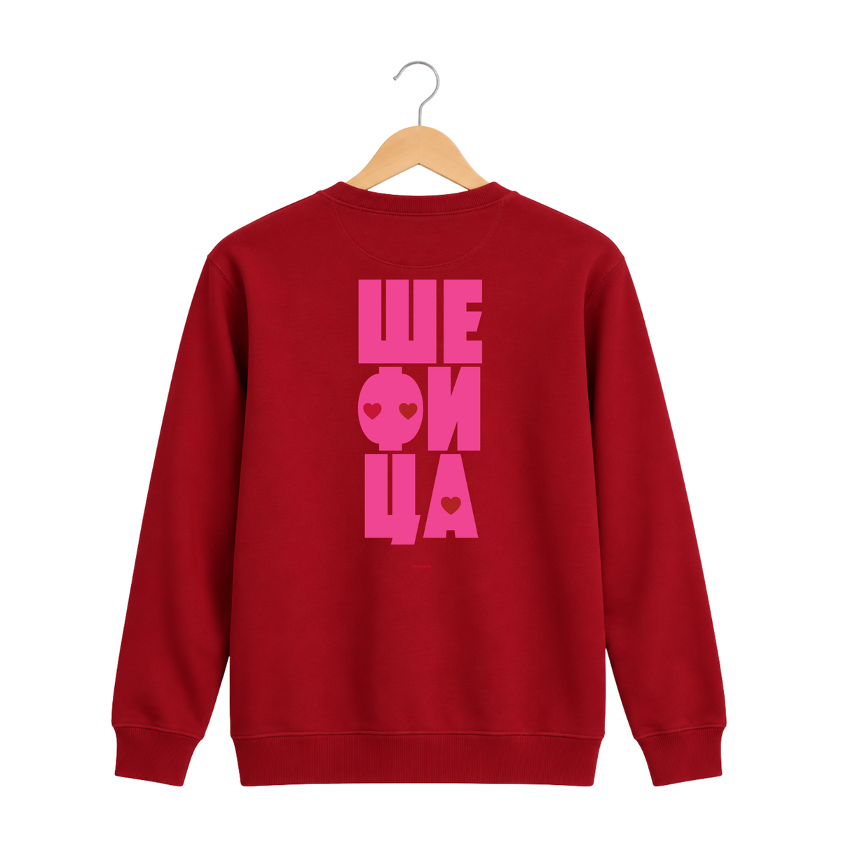 Red sweatshirt - Šefica