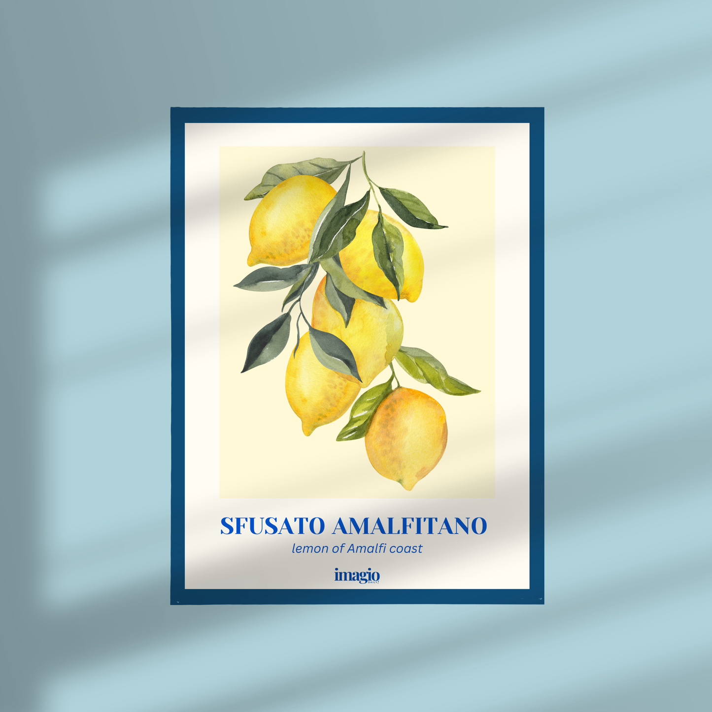 Uramljen poster Sfusato Amalfitano - 32x42 / 42x52 cm teget ram