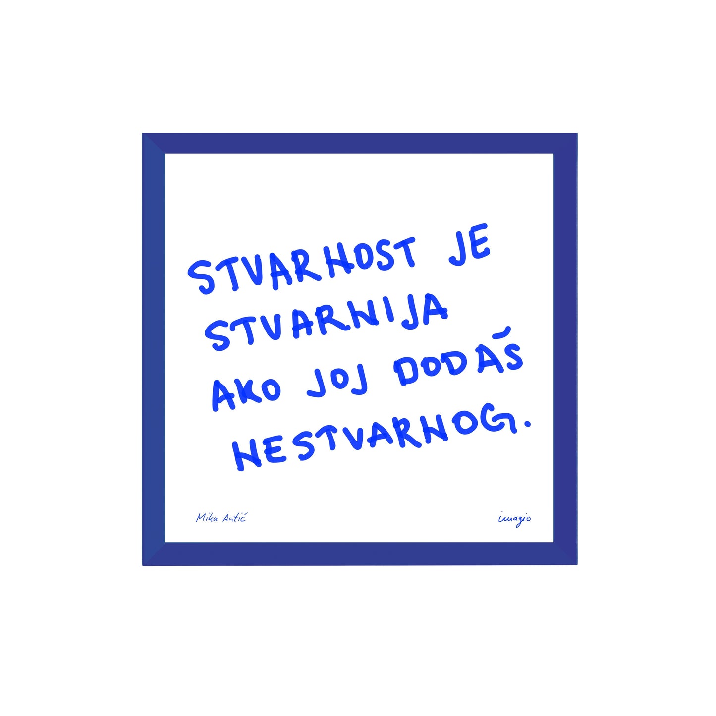 Miniature - The Script - Mika Antić "Stvarnost je stvarnija ako joj dodaš malo nestvarnog"