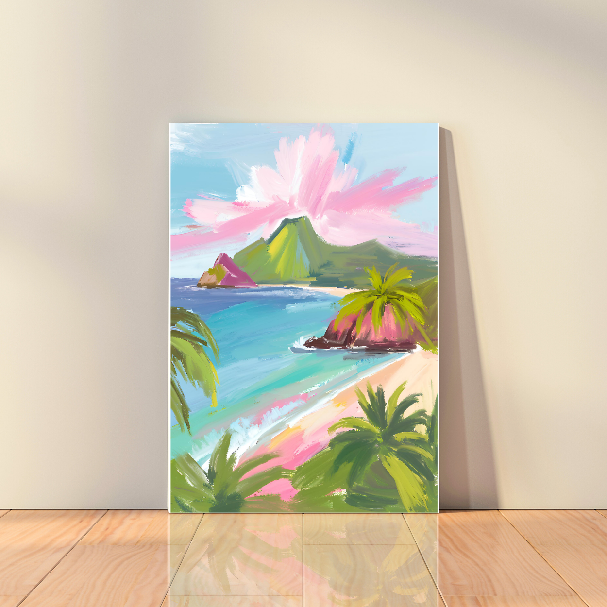 Canvas - Hawaiian Beach