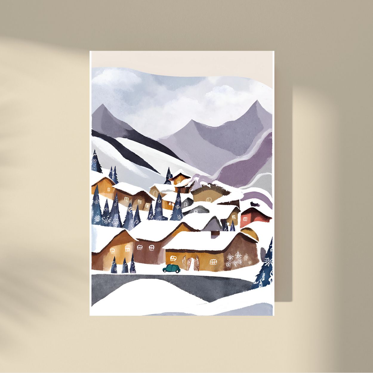 Snowy Mountain Village #2