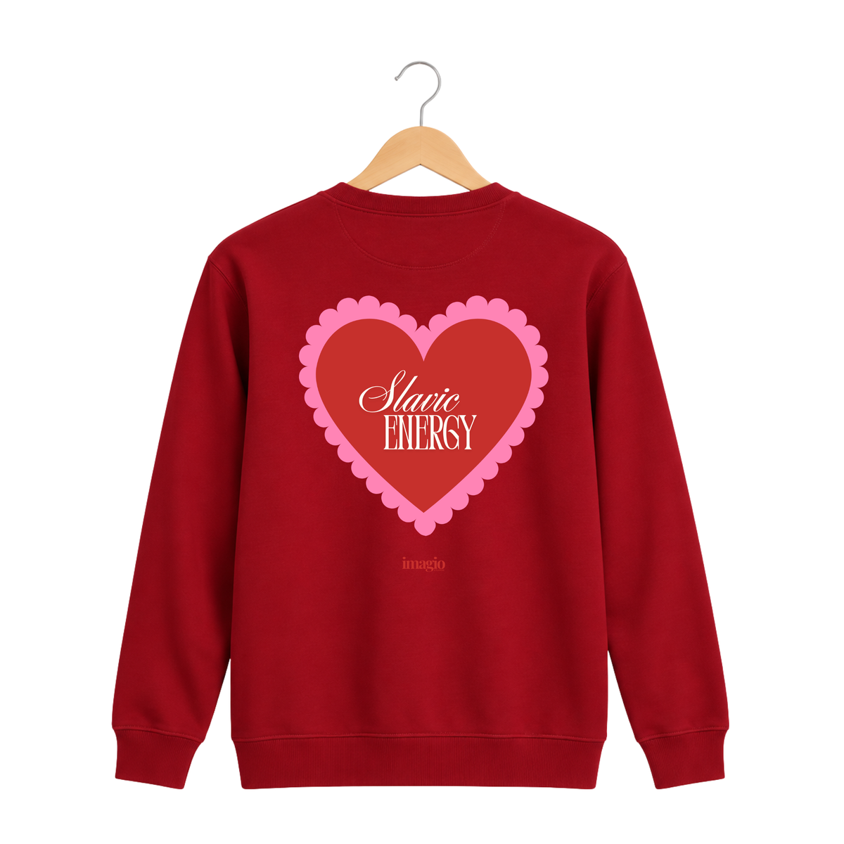 Red sweatshirt - Slavic Energy