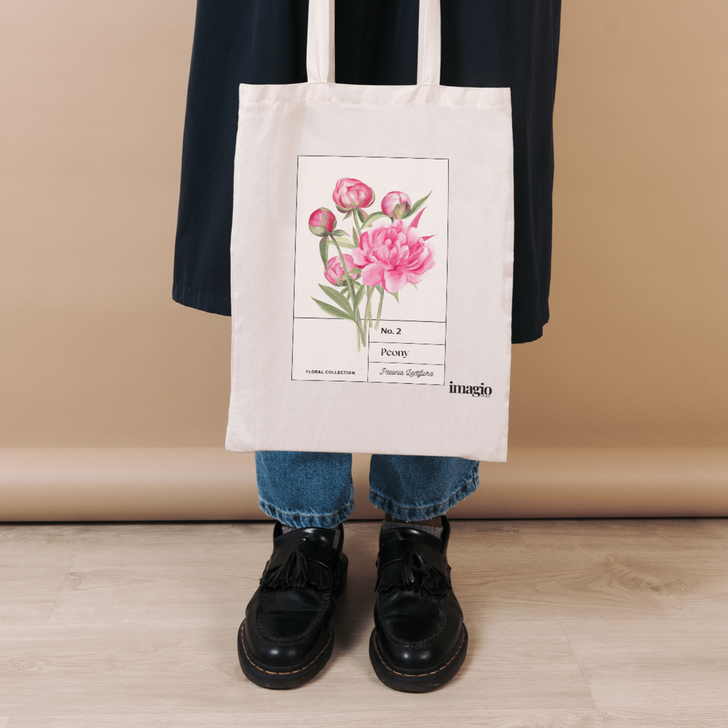 Tote: Peony