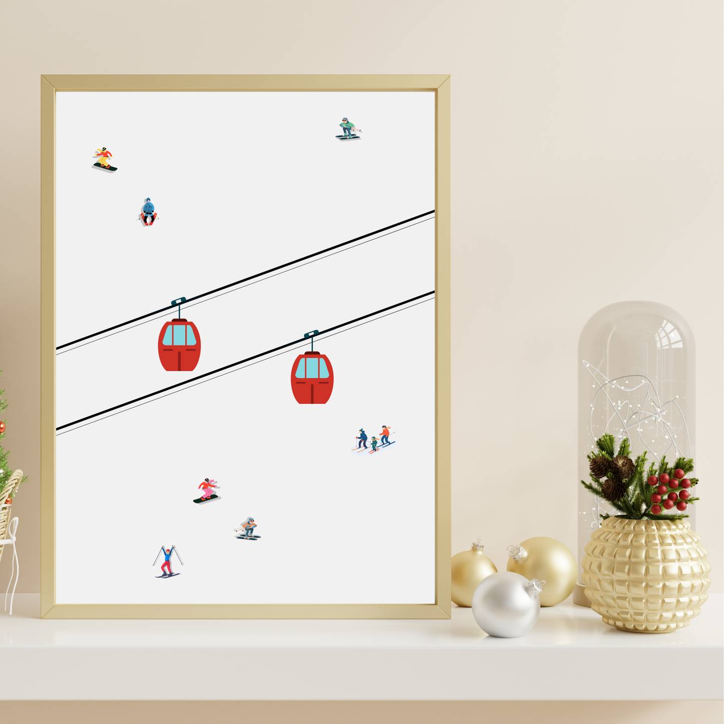 Hey, It's Christmas - Gondola Ski Lift