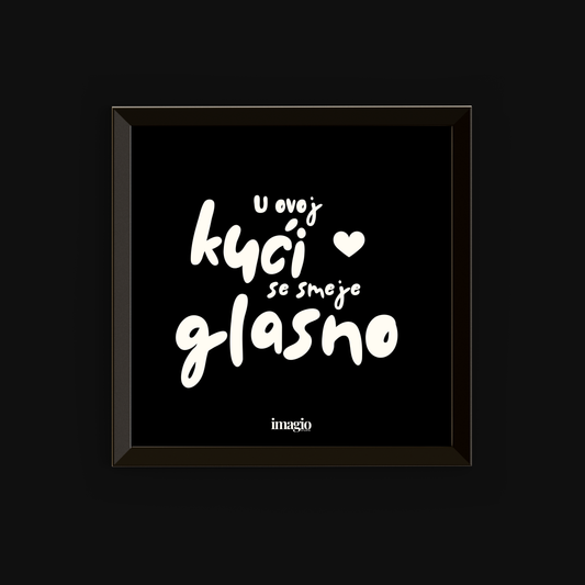 Miniature Black Edition - U ovoj kući se smeje glasno