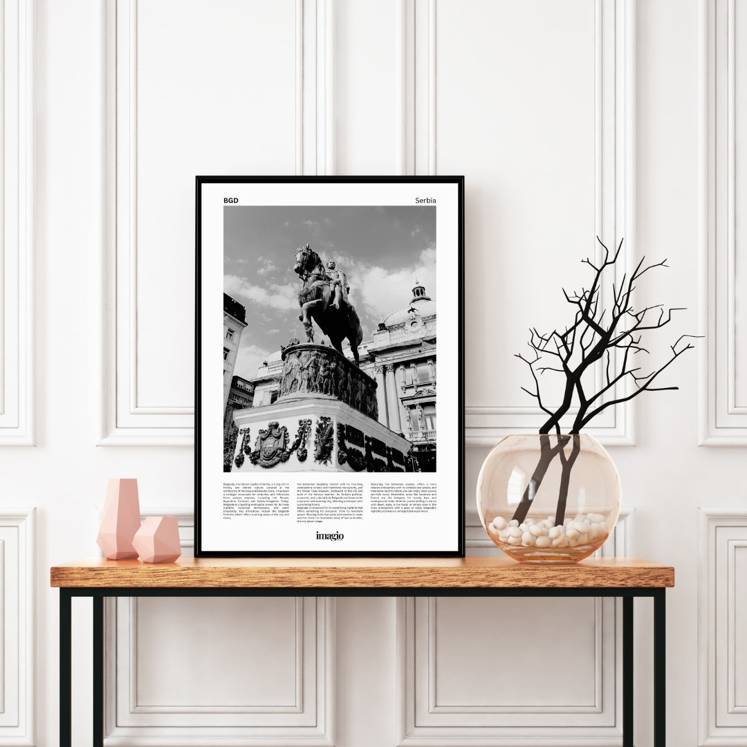 Add a Frame (Poster Required) - Black 50x70 cm