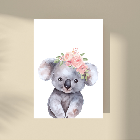 Watercolor roses - Koala