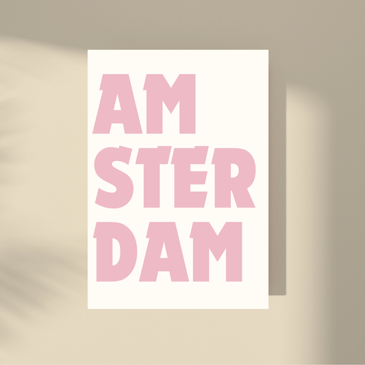 Amsterdam - Pink