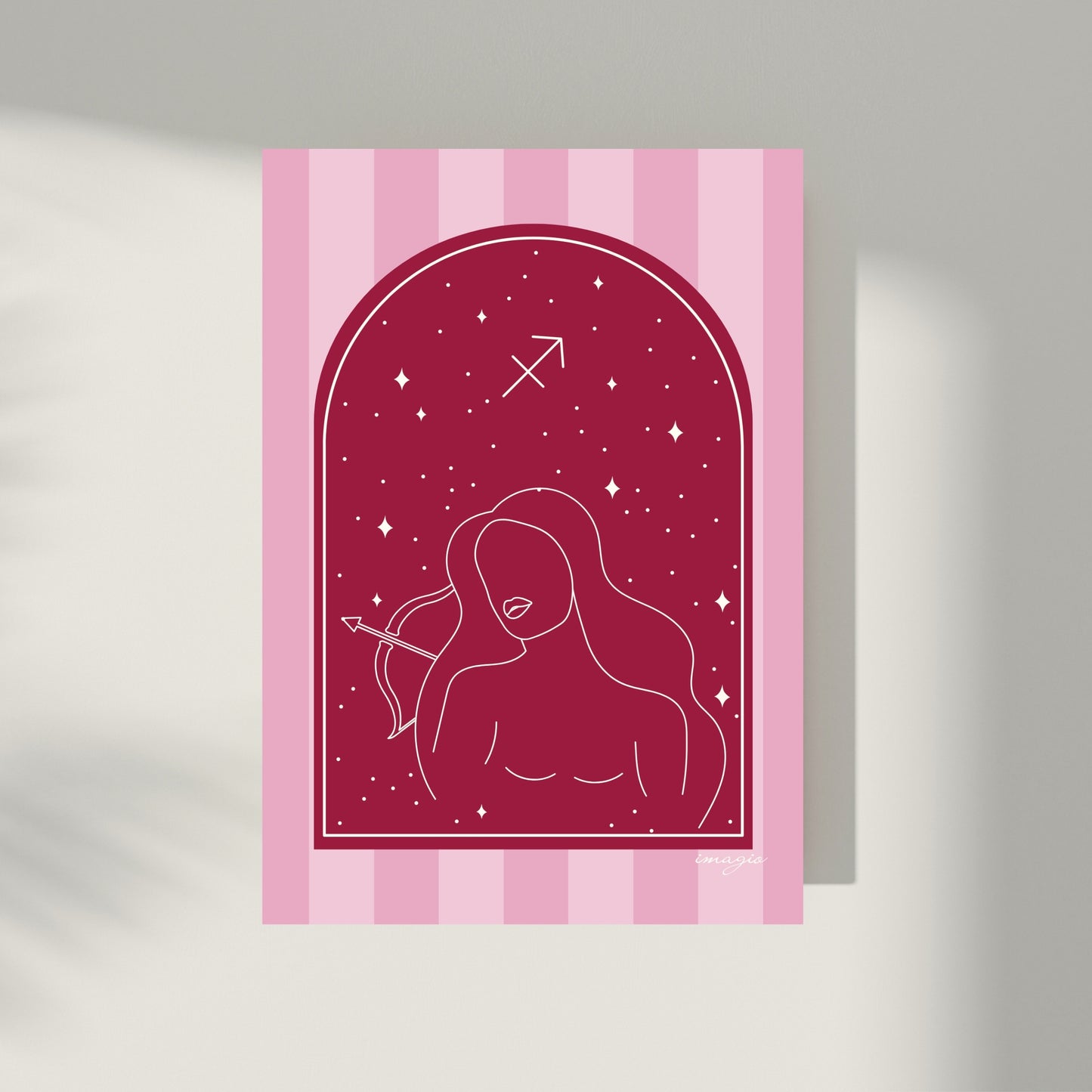 Sagittarius Poster - Told by the Stars