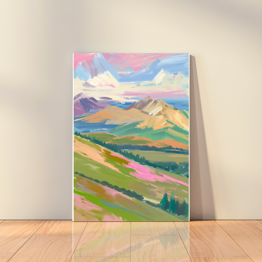 Canvas - Mountains: Landscape