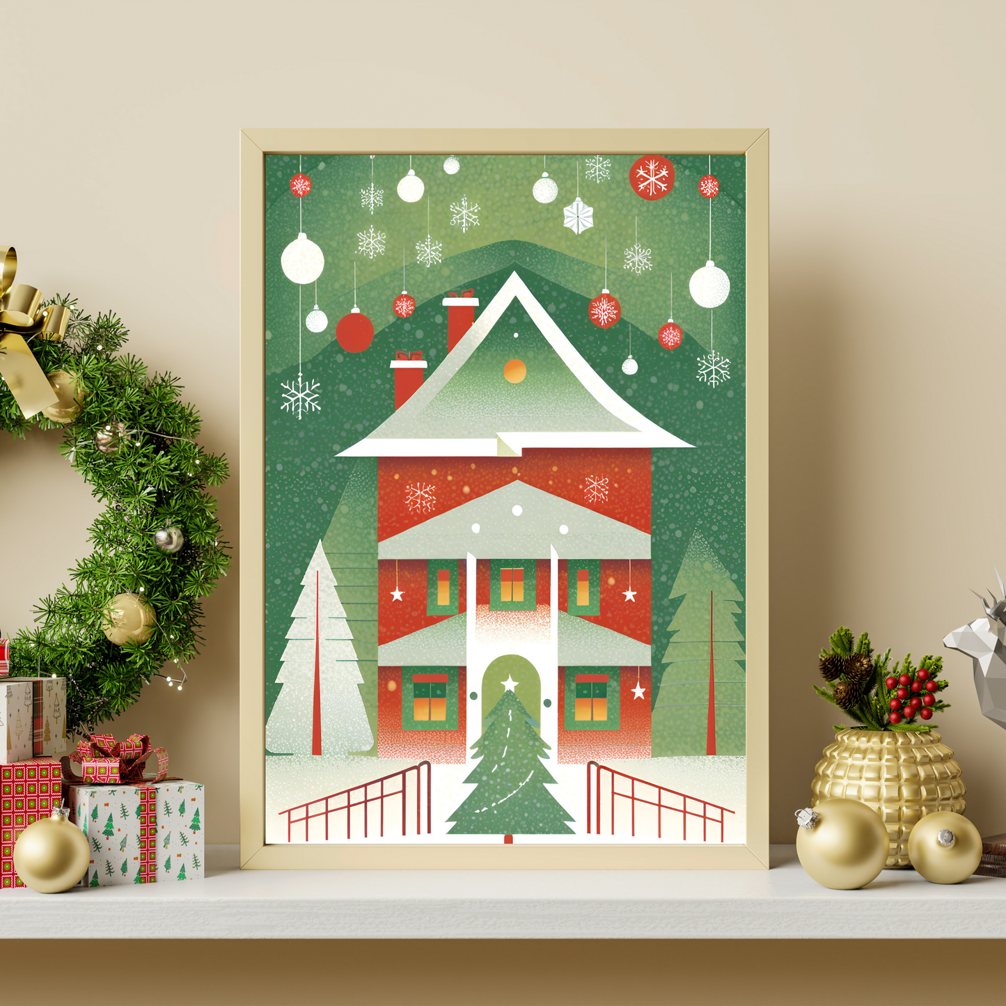 Hey, It's Christmas - Christmas Home Red&Green #2