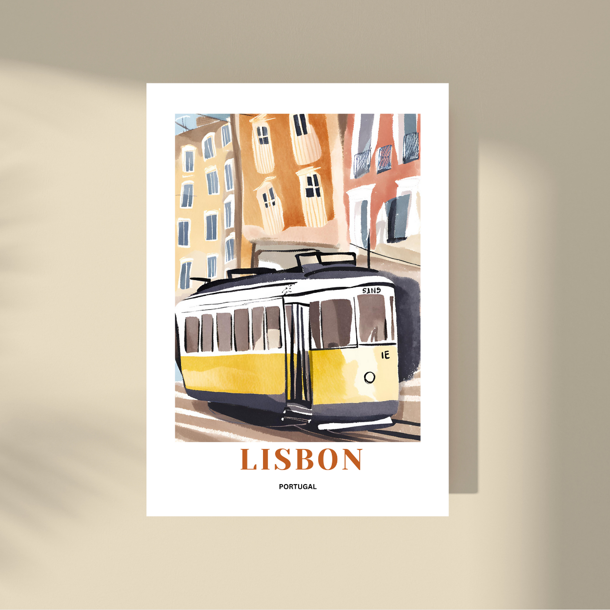 Lisbon - Ride With a Yellow Tram #2