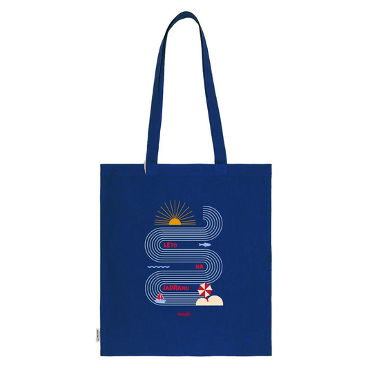 Tote Bag - Leto na Jadranu - Navy