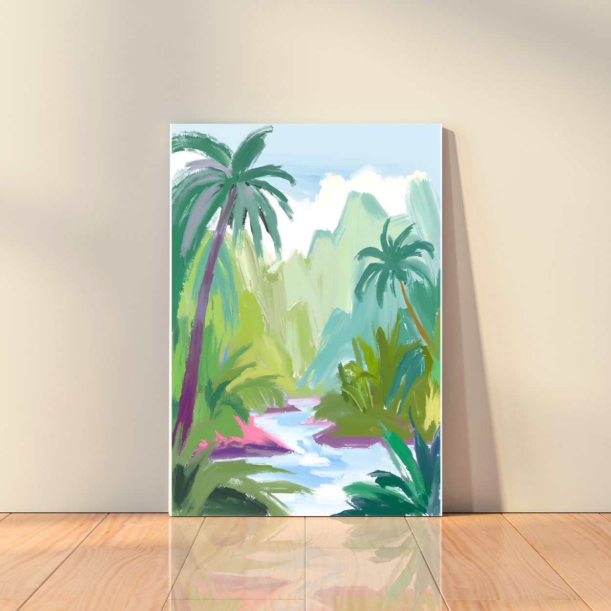 Canvas - Tropical Forest No.1