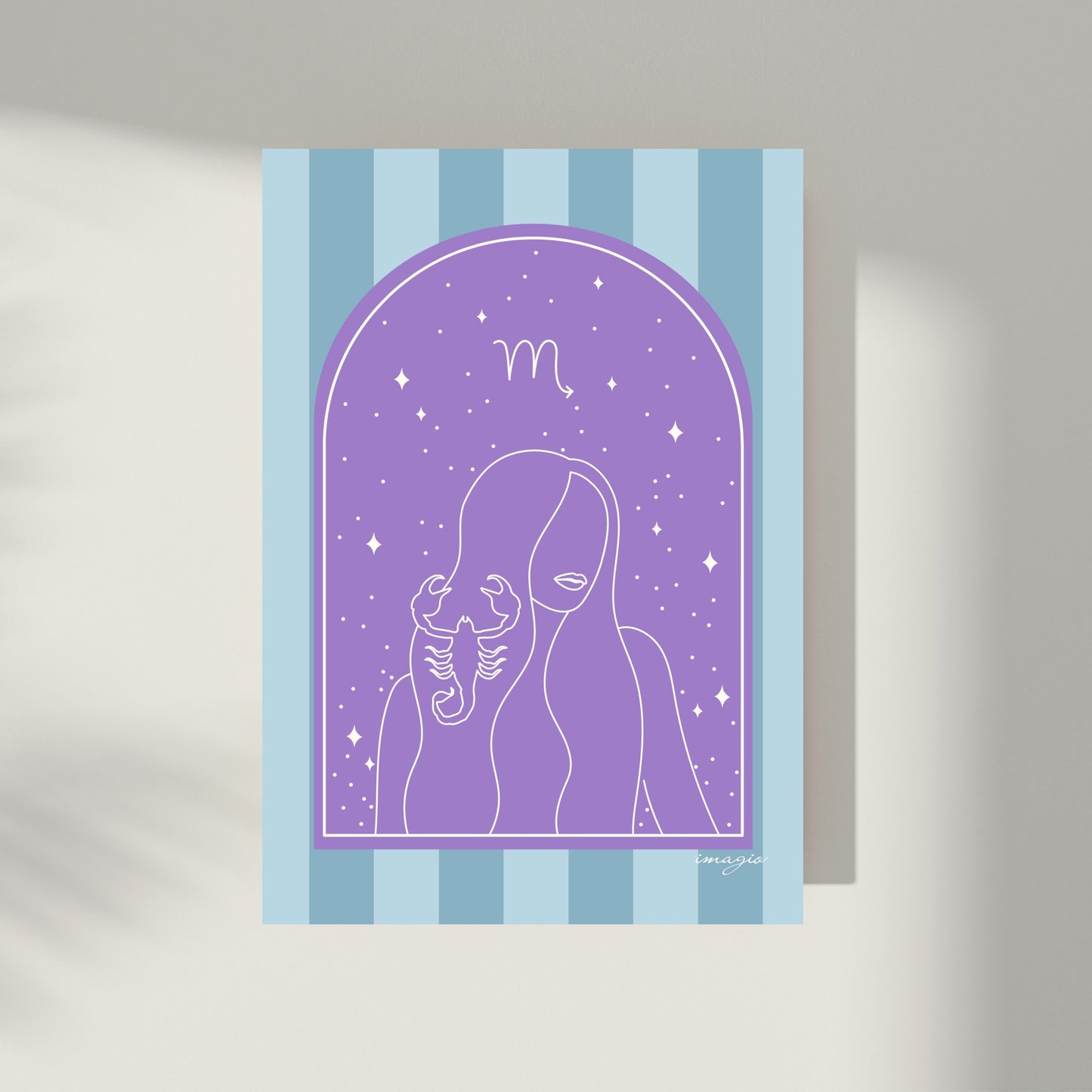 Scorpio Poster - Told by the Stars