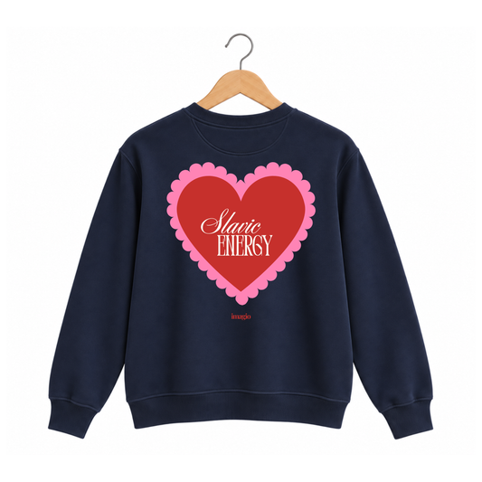 Navy sweatshirt - Slavic Energy