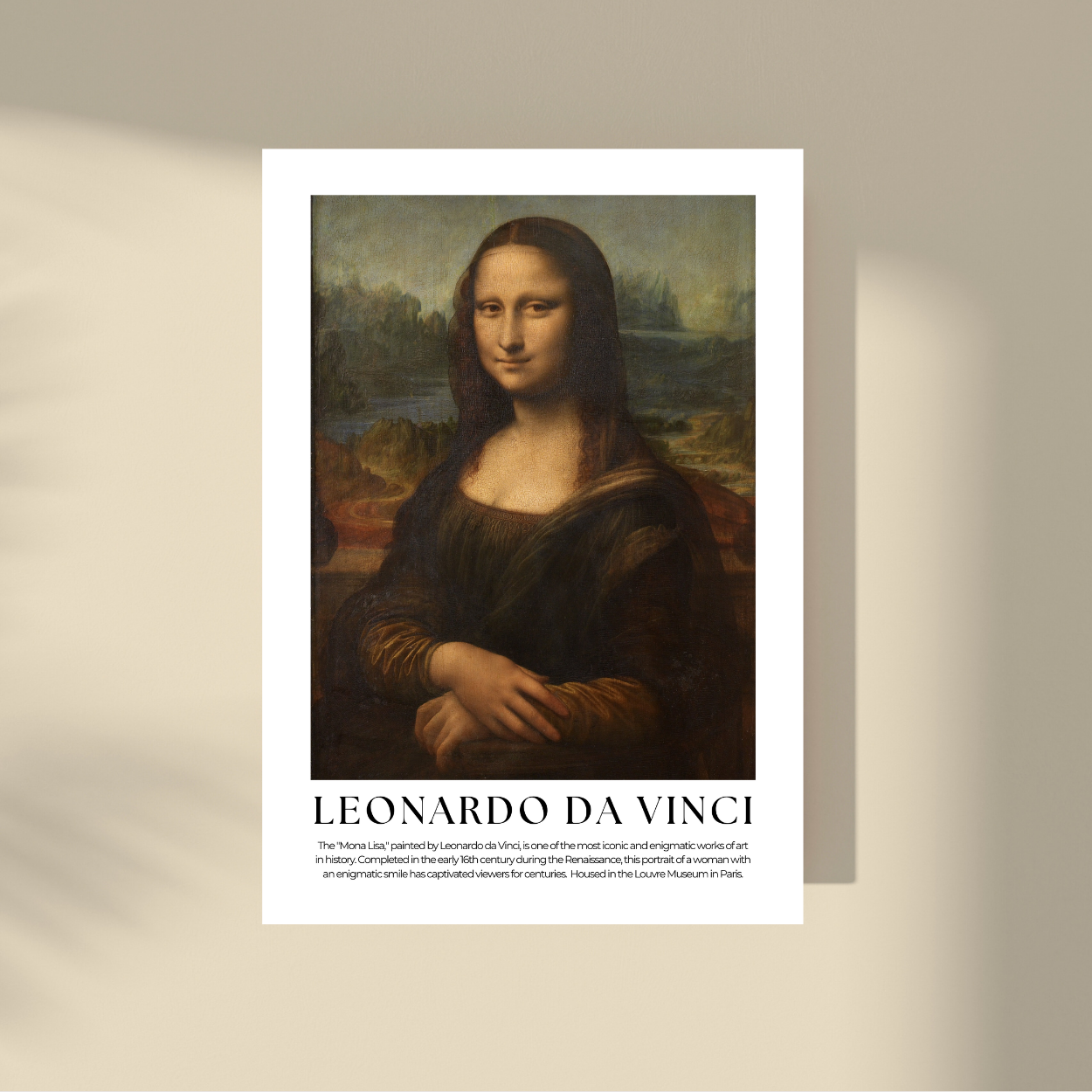 Leonardo da Vinci - Mona Lisa