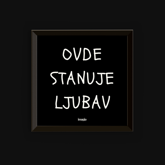 Miniature Black Edition - Ovde stanuje ljubav
