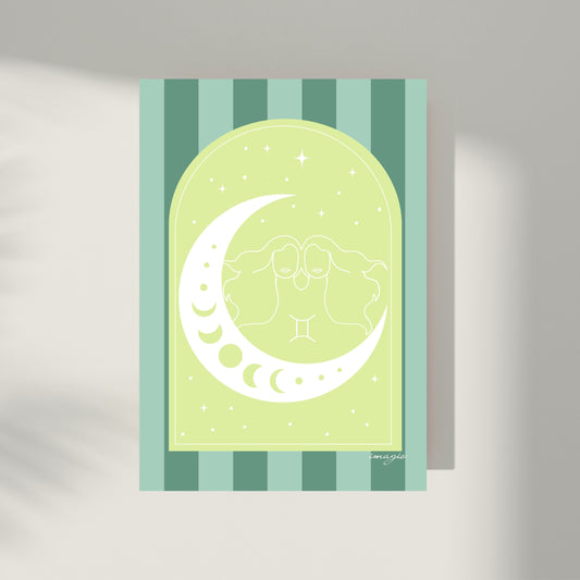 Gemini Poster - Told by the Stars