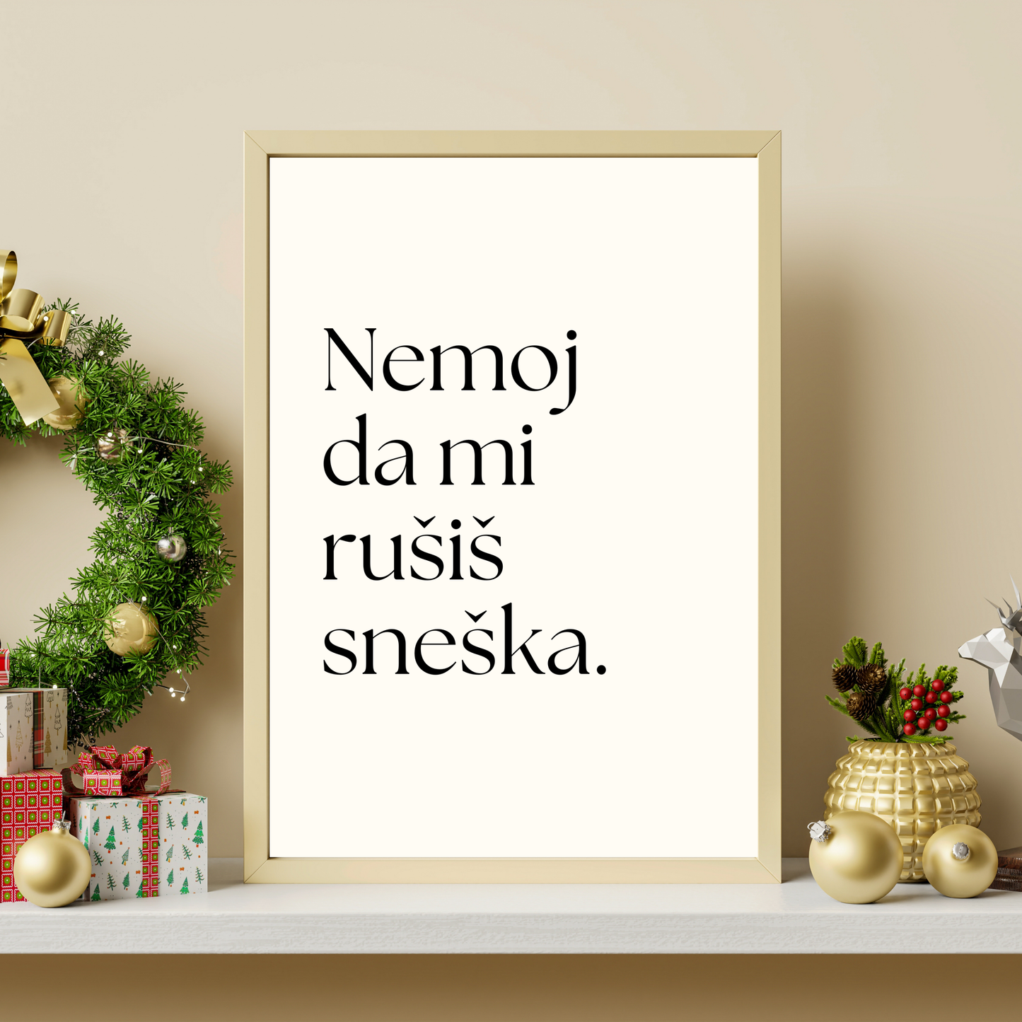 Hey, It's Christmas - Nemoj da mi rušiš sneška.