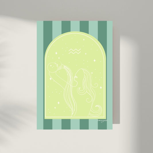 Aquarius Poster - Told by the Stars