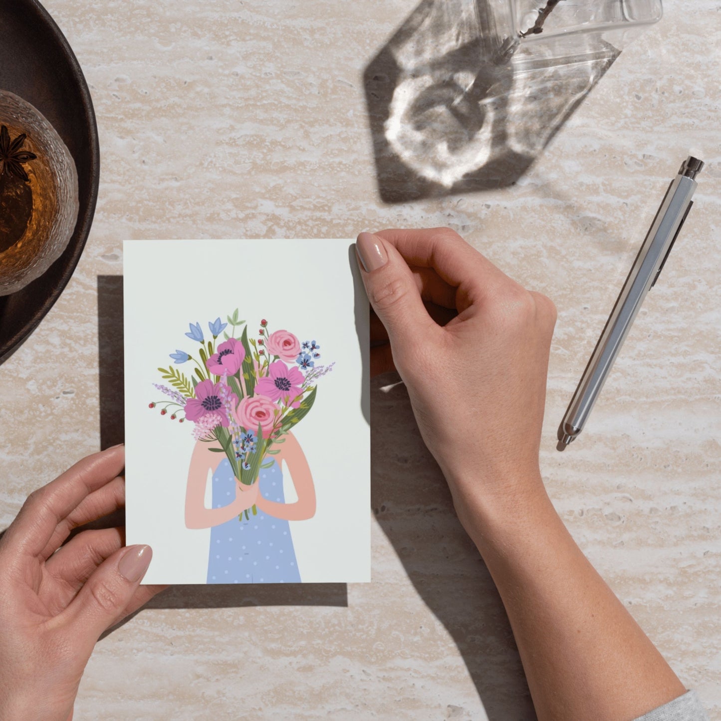 Greeting Card - Flowers