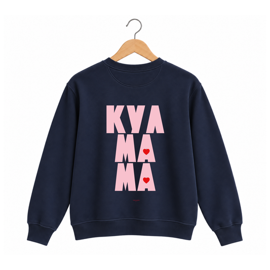Navy sweatshirt - Kul mama