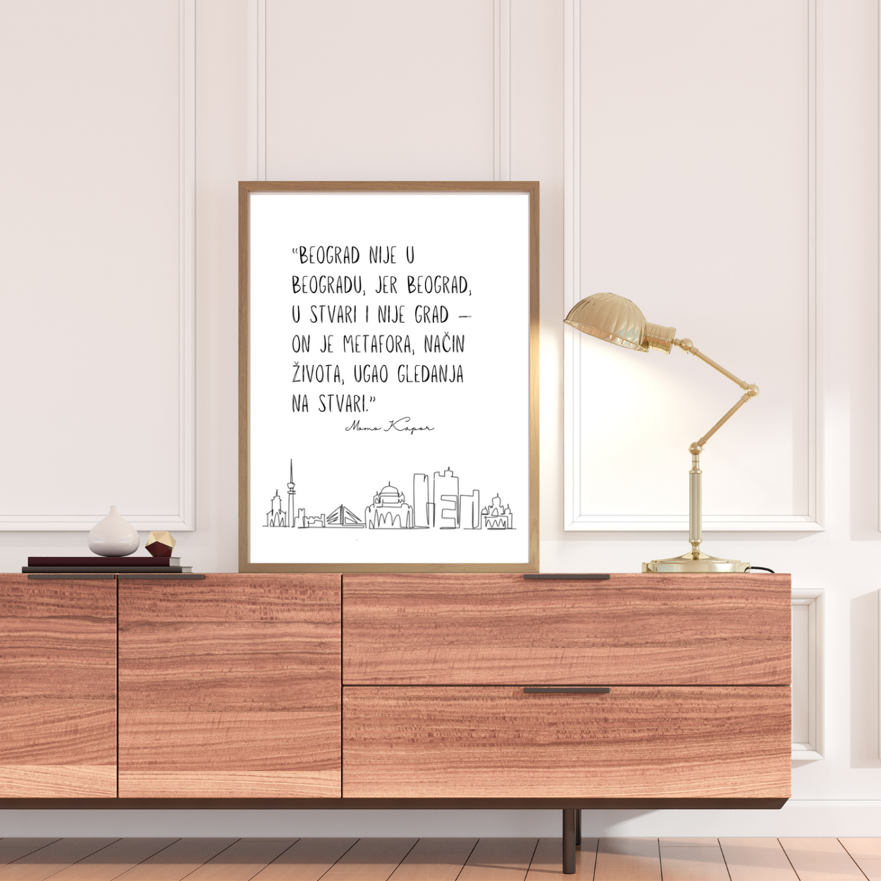 Momo Kapor - Belgrade Quote