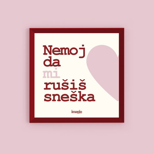 NEW: Miniature - Nemoj da mi rušiš sneška