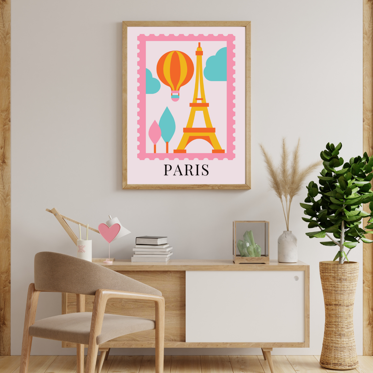 Colorful Eiffel