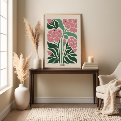 Abstract Flowers, Flowers in Vase & Wildflower - Duo Set 30x40cm/50x70cm