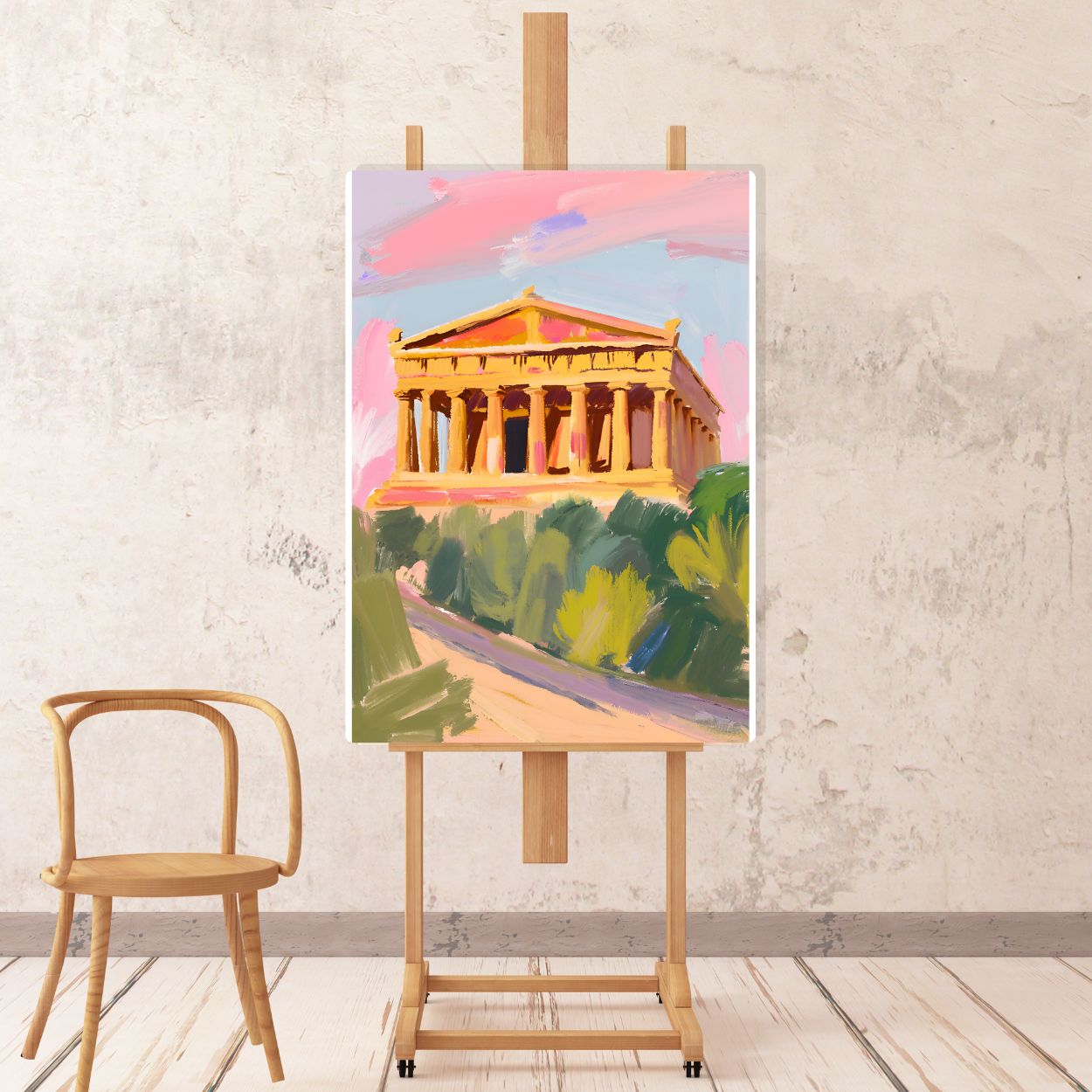 Canvas - Agrigento Temple