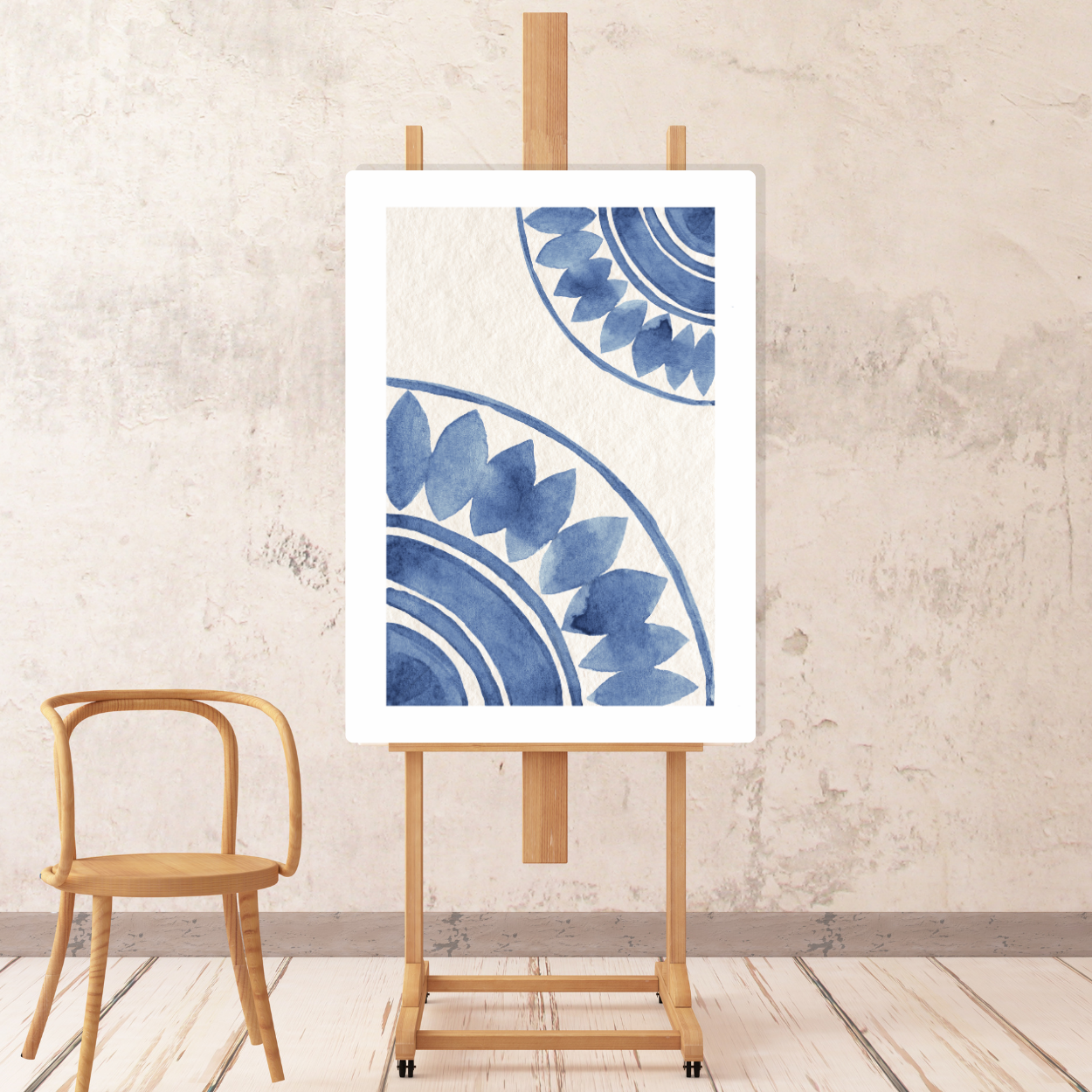 Canvas - Azulejos: Blues