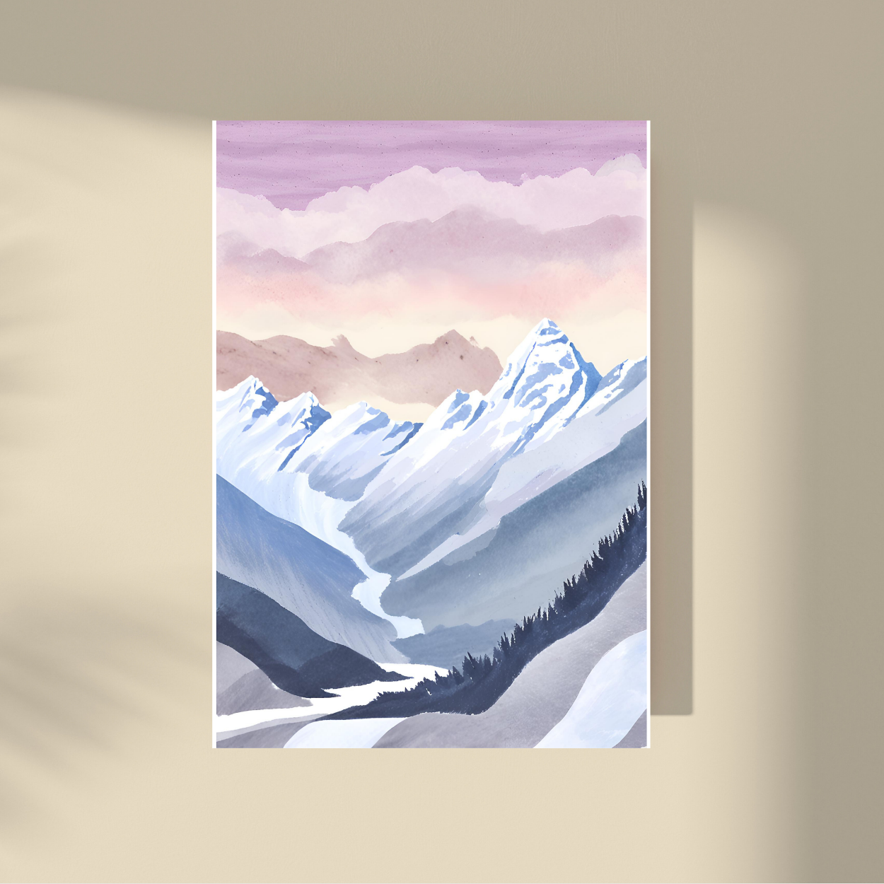 Snow Mountains No.1