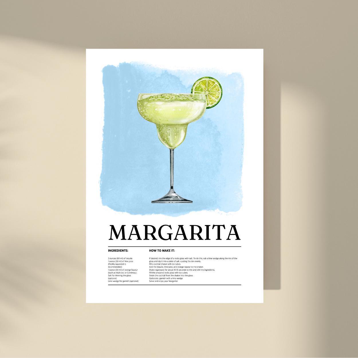 Margarita cocktail