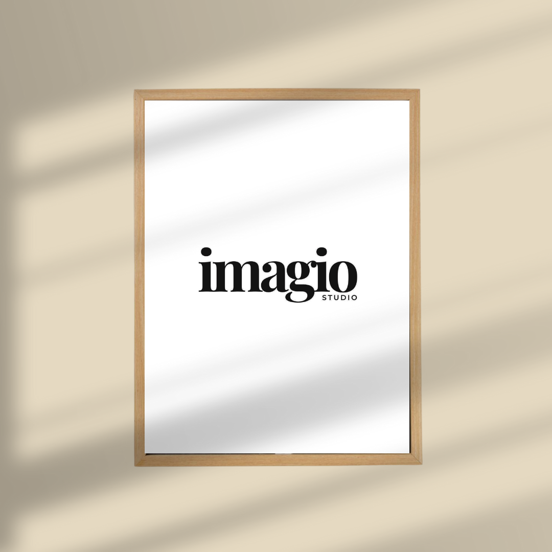 Add a Frame (Poster Required) - Natural Wood 40x50 cm