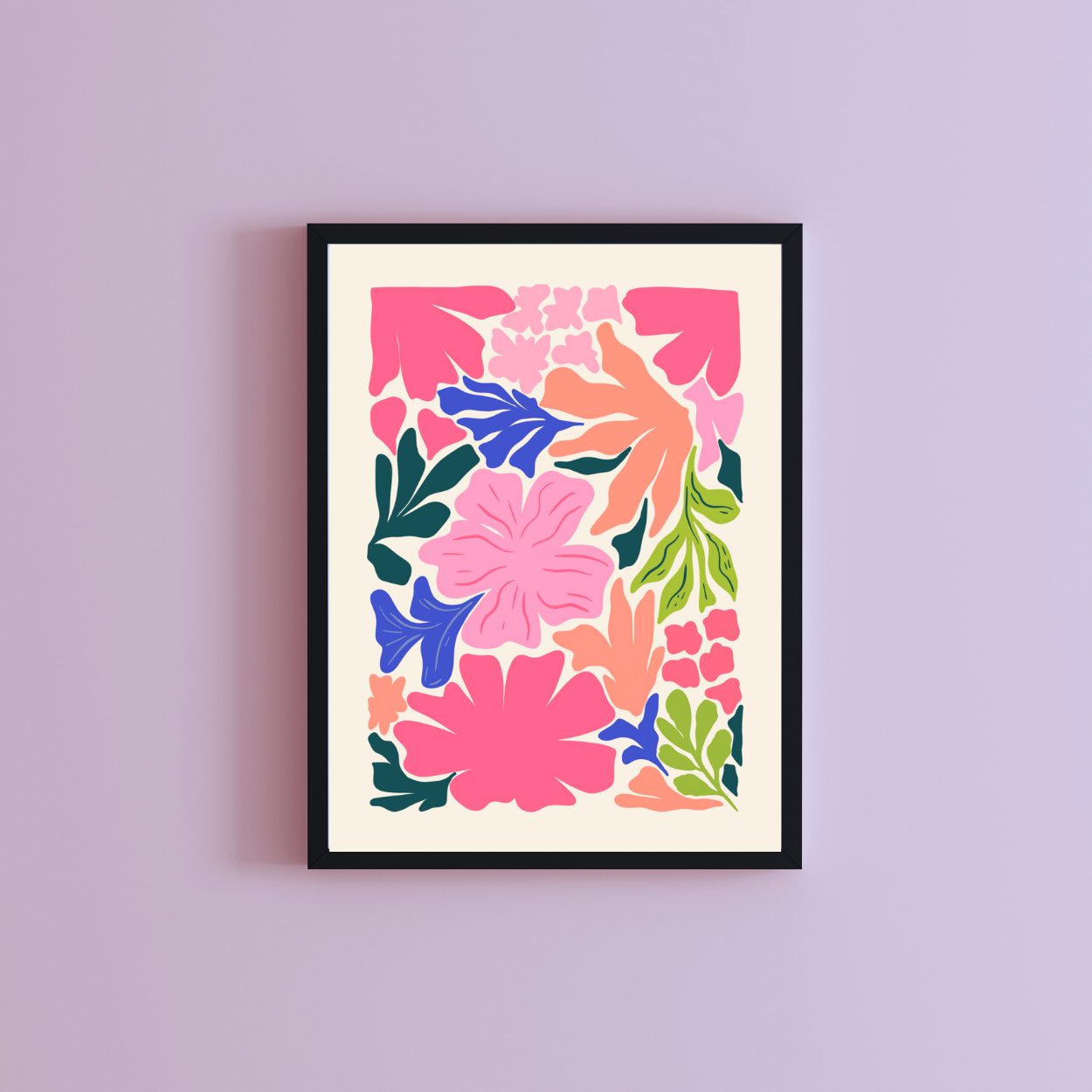 Abstract Flowers - Tropical garden