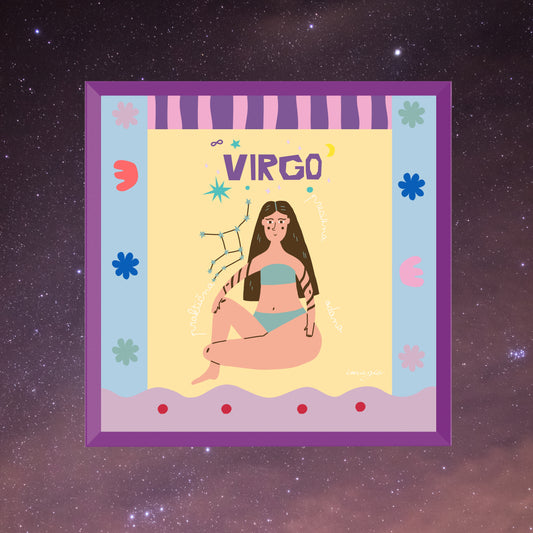 Framed Art Virgo 27x27 / 42x42 cm