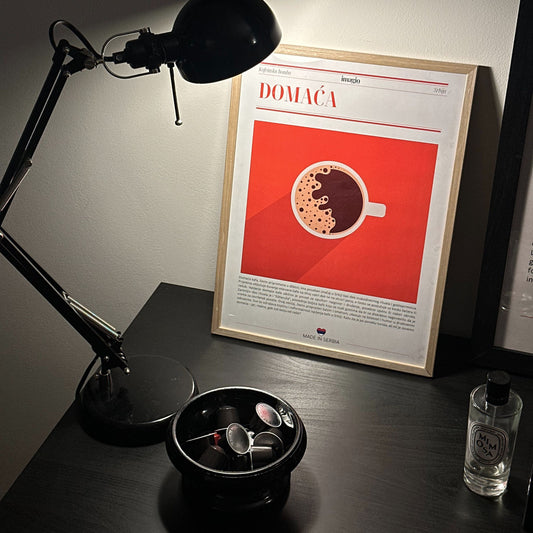 Domaća kafa News - Studio Framed Art 30x40 cm